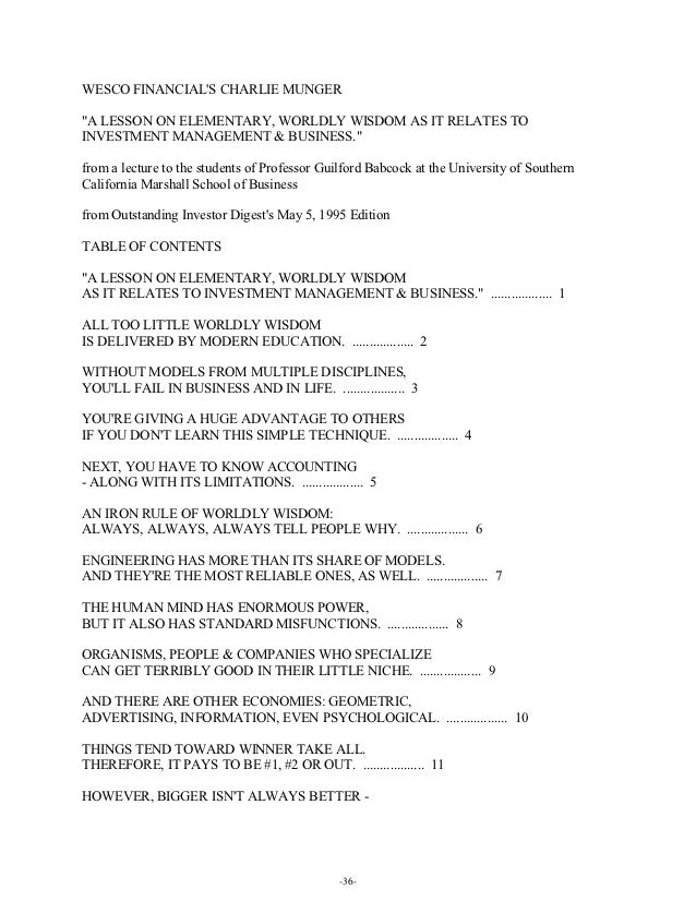 outstanding investor digest charlie munger